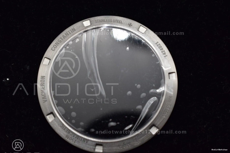 SS Dial Bracelet A on Edition 924 ZF Overseas SS 4500V 1:1 Sleek Silver Best 1222